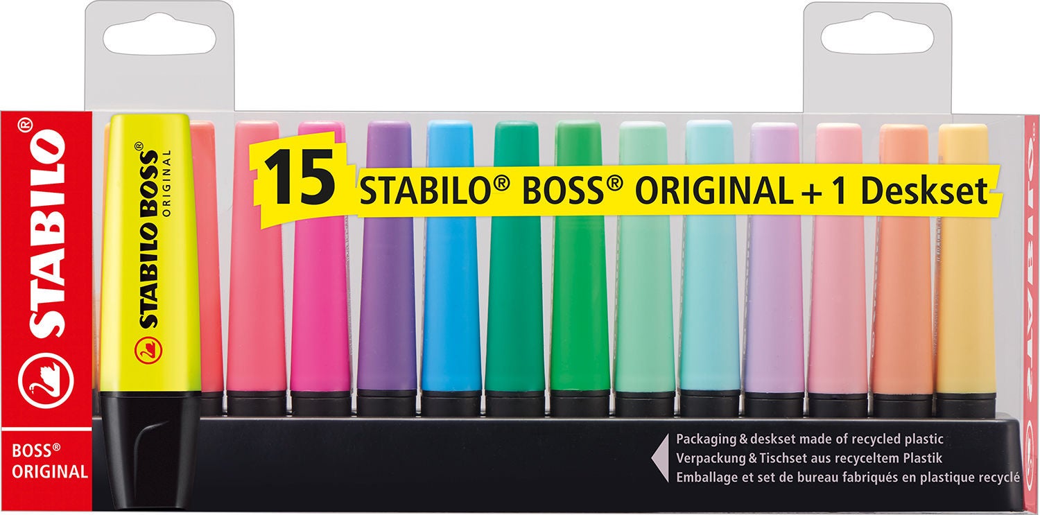 STABILO Överstrykningspennor 15-pack|