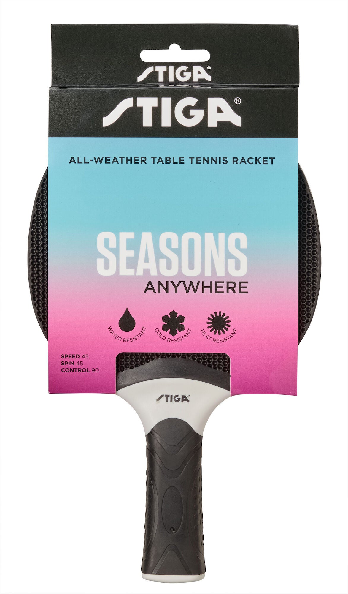 STIGA Bat Seasons Anywhere Pingisracket|Black