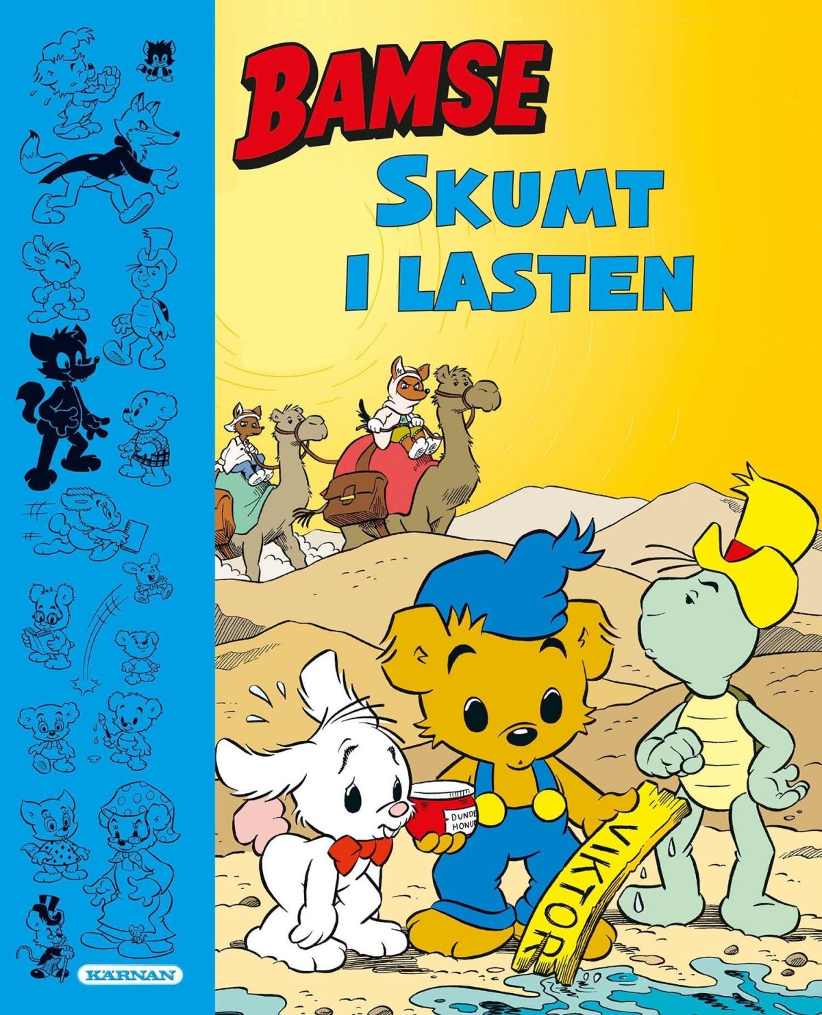 Sagobok Bamse- Skumt i lasten|