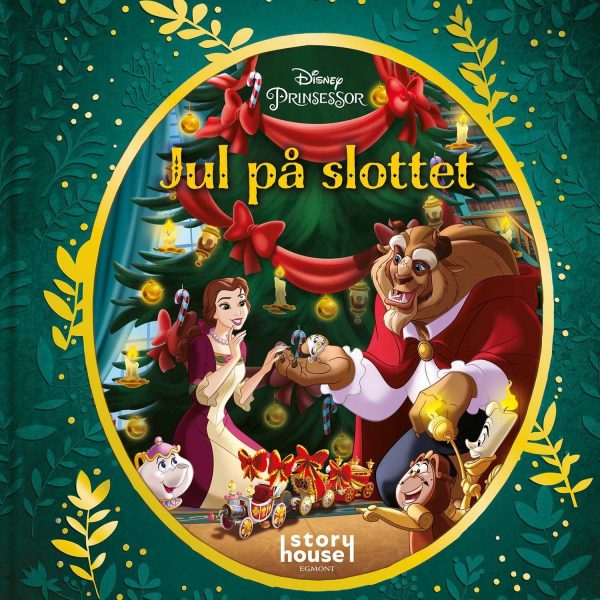 Sagobok- Disney Princess Jul på slottet|