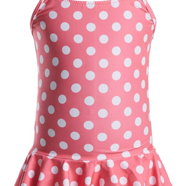 Saltabad Ellie Baddräkt|Dots coral