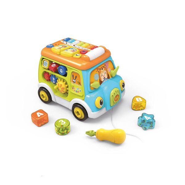 Scandinavian Baby Products Activity Musical Bus Aktivitetsleksak|