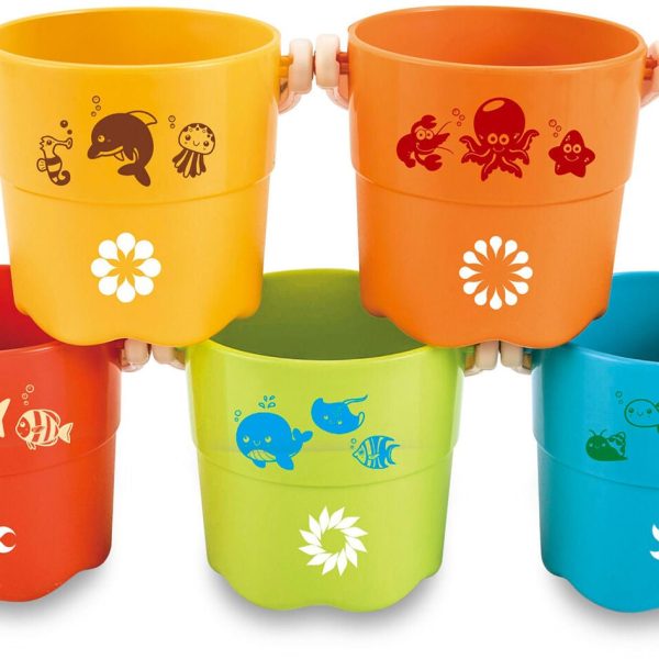 Scandinavian Baby Products Stacking Bucket Aktivitetsleksak|