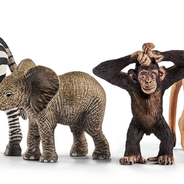 Schleich 42387 Vilda Djur 4-pack