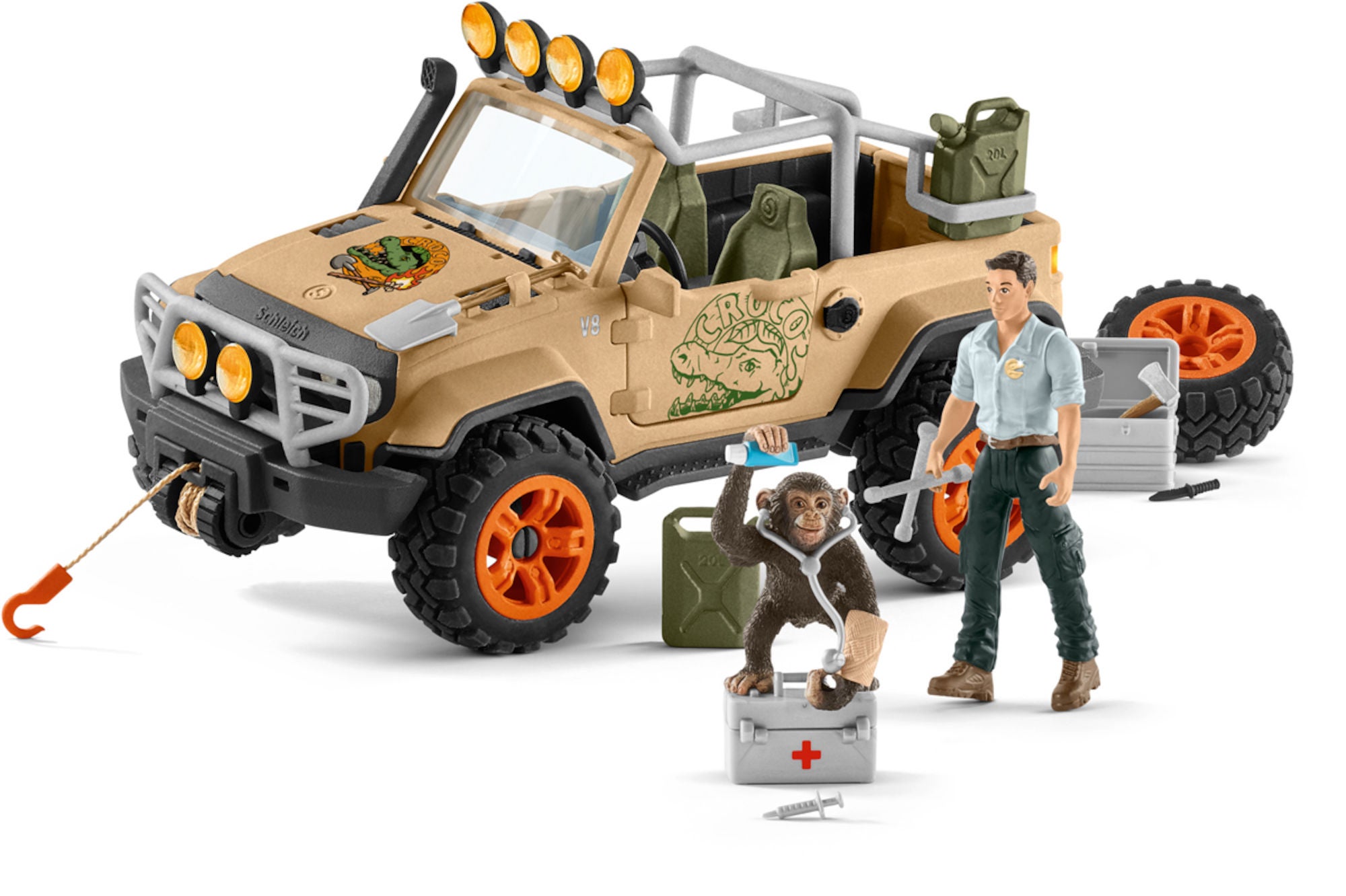 Schleich 42410 SUV 4x4 Med Vinsch