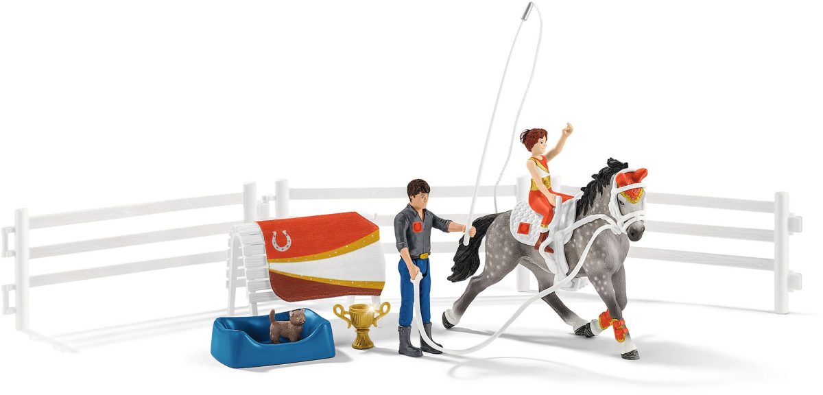 Schleich 42443 Horse Club Lekset Mias Voltigeridset|