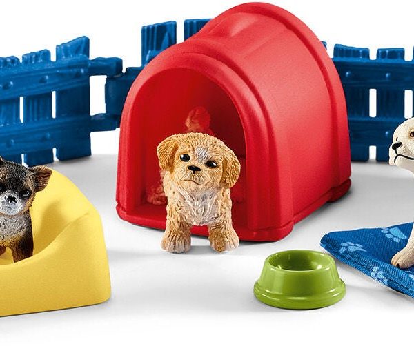 Schleich 42480 Lekhage Puppy Pen|