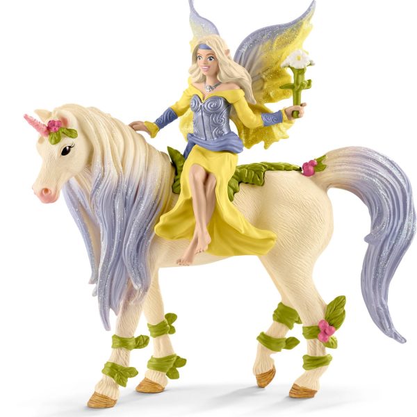 Schleich Bayala 70565 Fairy Sera Med Blossom Unicorn