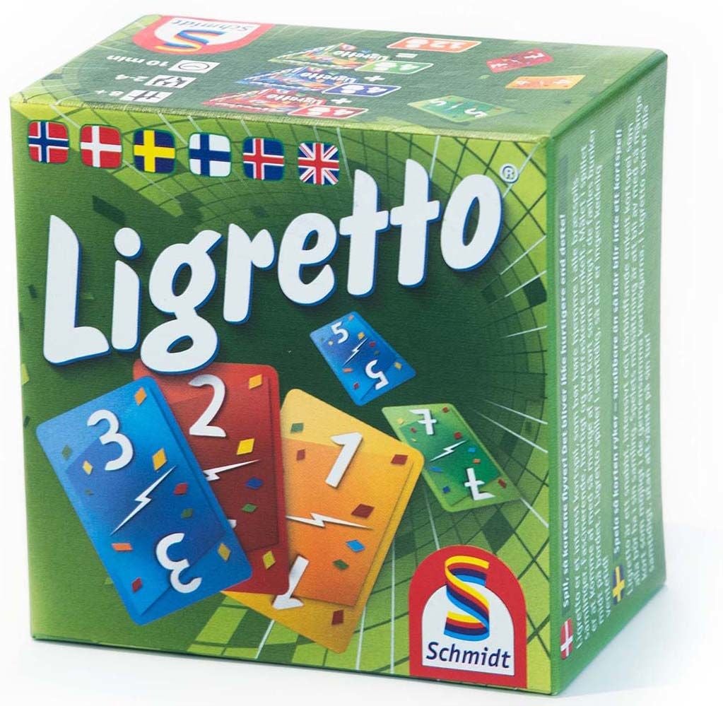 Schmidt Ligretto Green Version Sällskapsspel