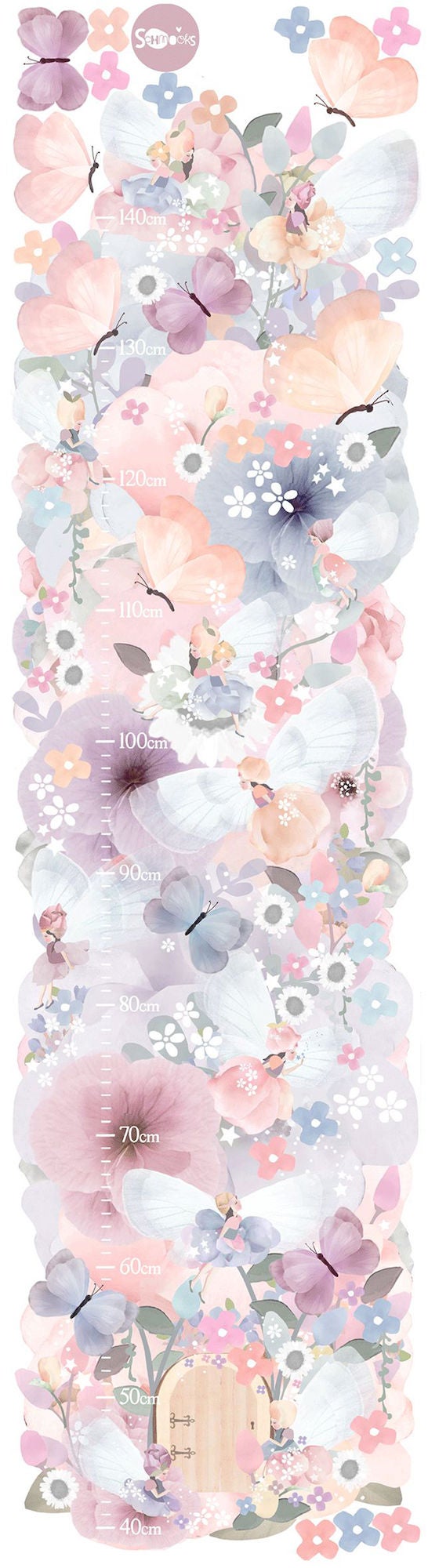 Schmooks Wallsticker Mätsticka|Fairy Garden