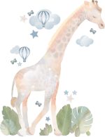 Schmooks Wallsticker Safari Giraffe|