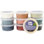 Silk Clay Mixade Dova Färger|