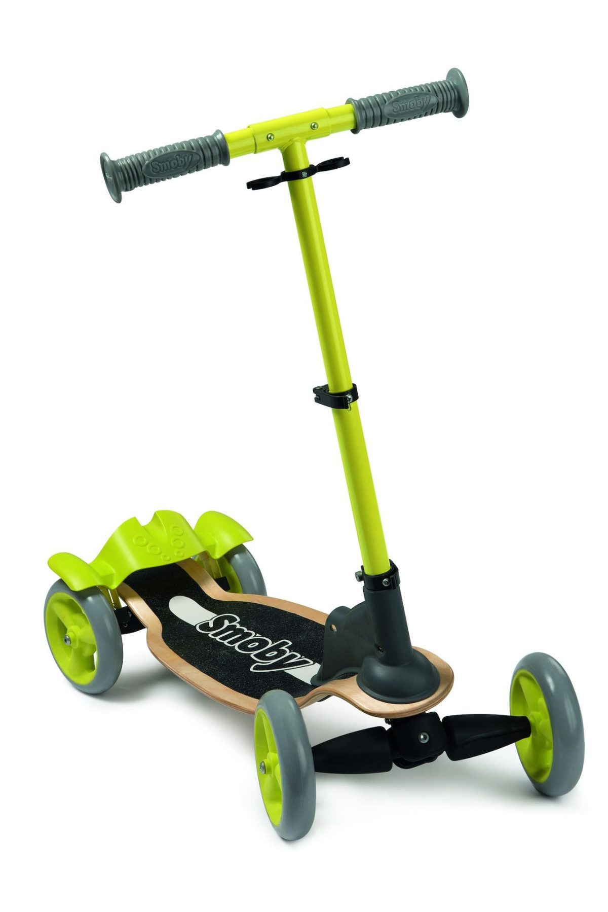 Smoby S-Cruiser Sparkcykel i Trä|Grön