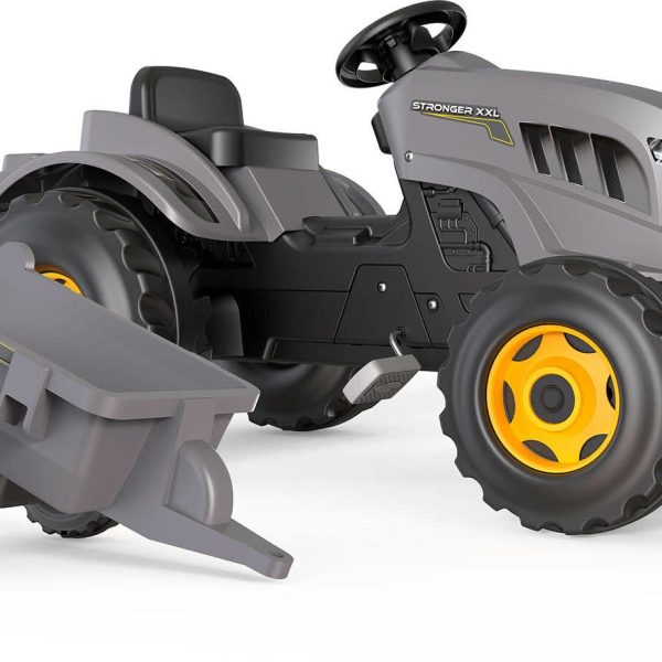 Smoby Stronger XXL Traktor + Släpvagn|