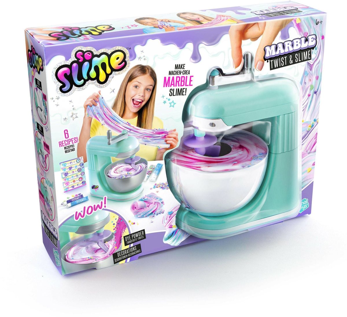 So Slime Marmor Twist and Slime Studio Mixer Slimemaskin|