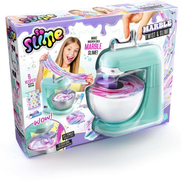 So Slime Marmor Twist and Slime Studio Mixer Slimemaskin|