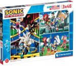 Sonic Pussel 3x48 Bitar|