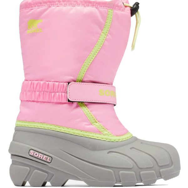 Sorel Childrens Flurry Print Vinterkängor|Pink