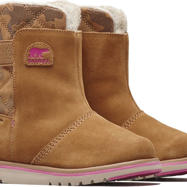 Sorel Children's Rylee Kängor|Elk/Pink 27