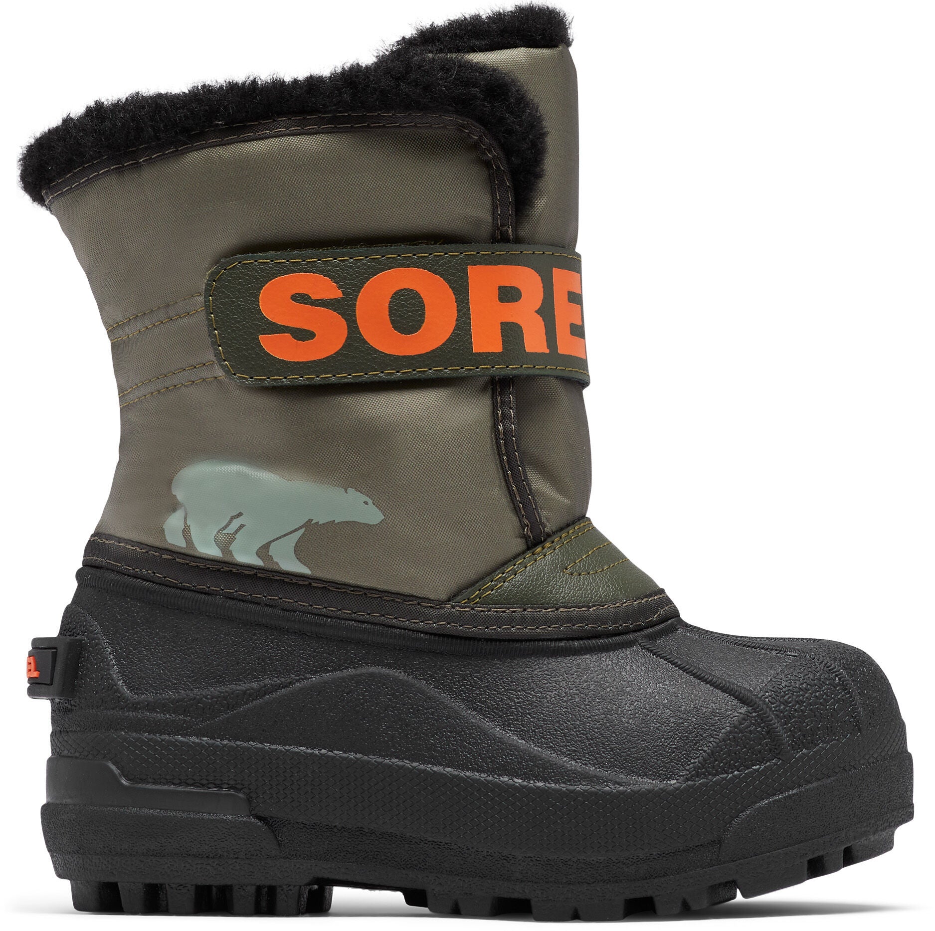 Sorel Childrens Snow Commander Vinterkängor|Green