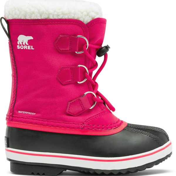 Sorel Childrens Yoot Pac Nylon WP Vinterkängor|Magenta