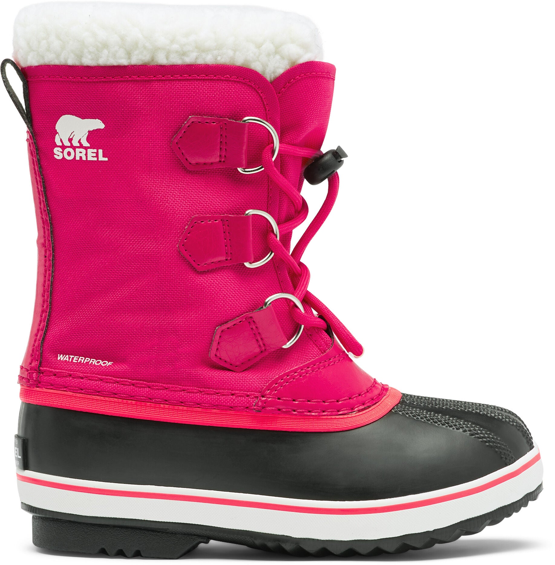 Sorel Childrens Yoot Pac Nylon WP Vinterkängor|Magenta