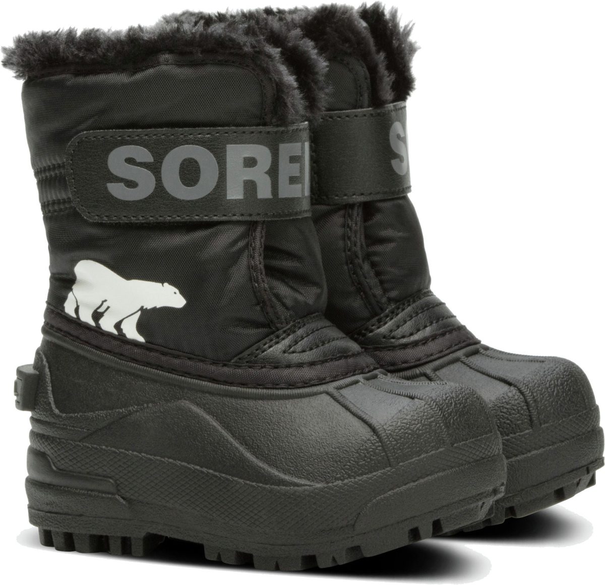 Sorel Toddler Snow Commander Vinterkänga|Black/Charcoal