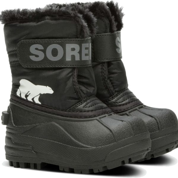 Sorel Toddler Snow Commander Vinterkänga|Black/Charcoal