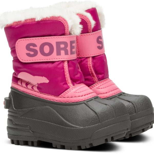 Sorel Toddler Snow Commander Vinterkänga|Tropic Pink/Deep Blush