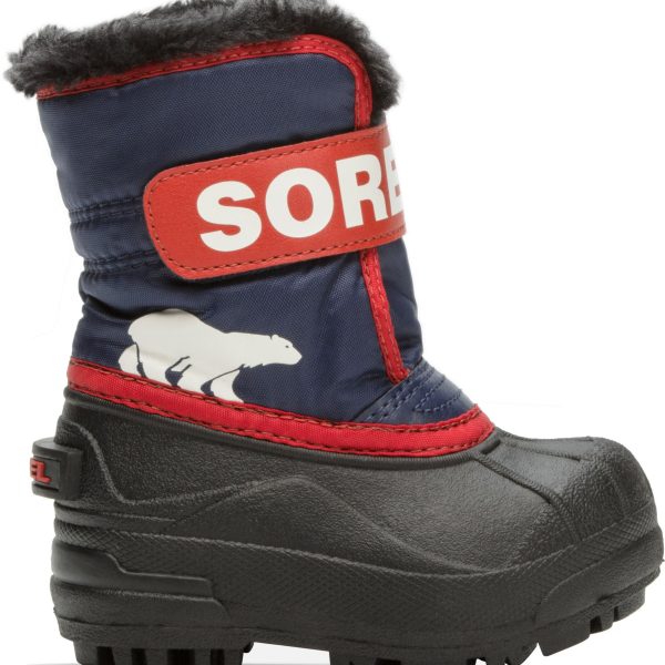 Sorel Toddler Snow Commander Vinterkängor|Nocturnal/Sail Red