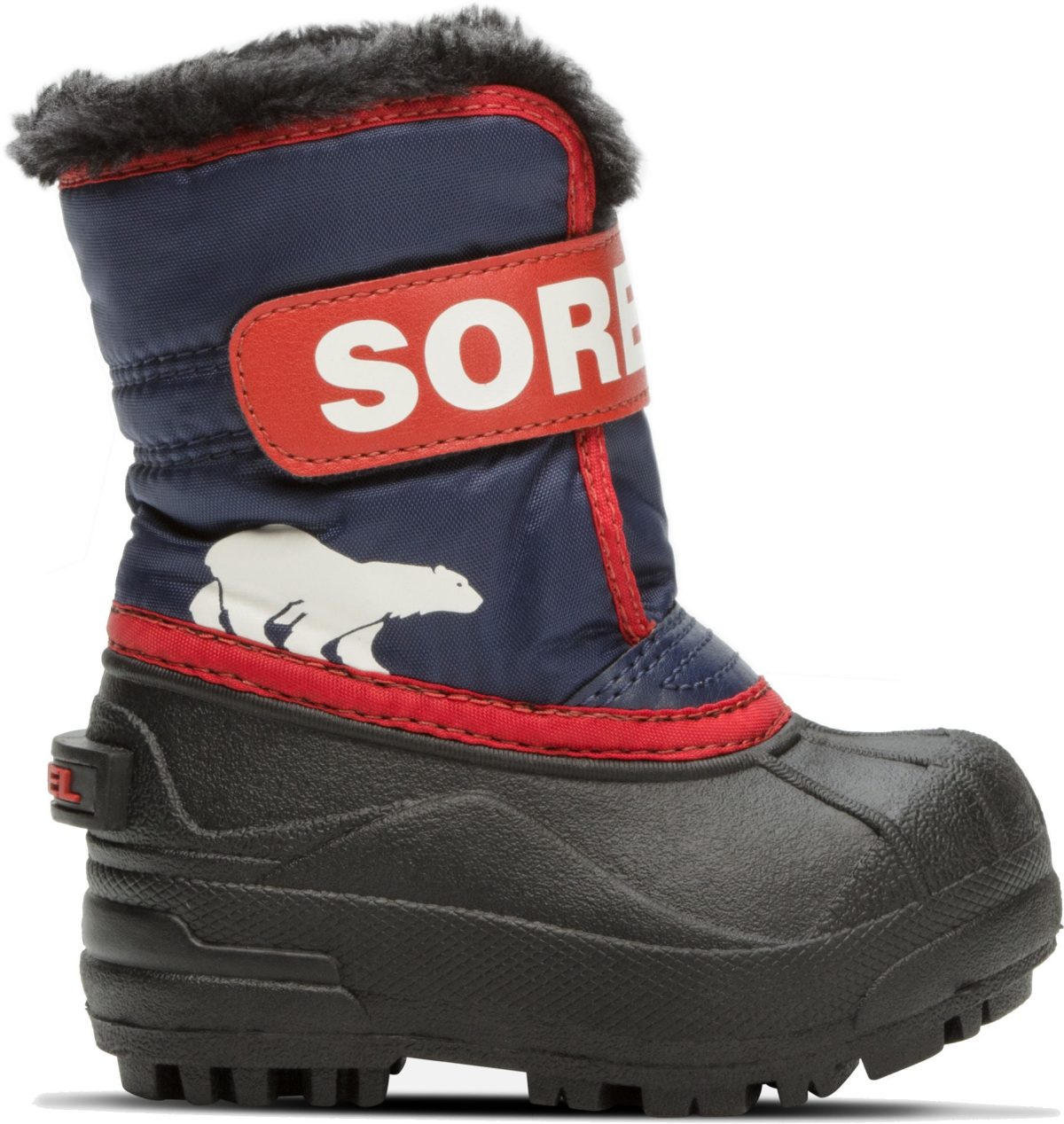 Sorel Toddler Snow Commander Vinterkängor|Nocturnal/Sail Red