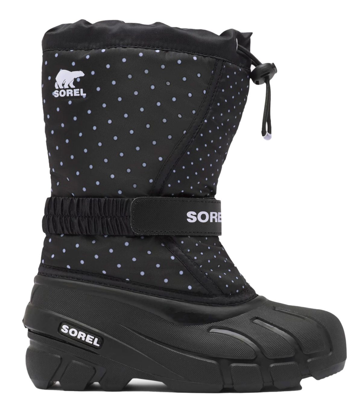 Sorel Youth Flurry Print Vinterkängor|Black