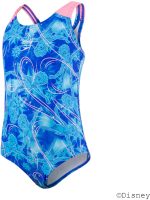 Speedo Disney Frozen Allover Baddräkt|Blue/Turquoise 98