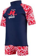 Speedo Spashmaster UV-Set|Navy/Red 104