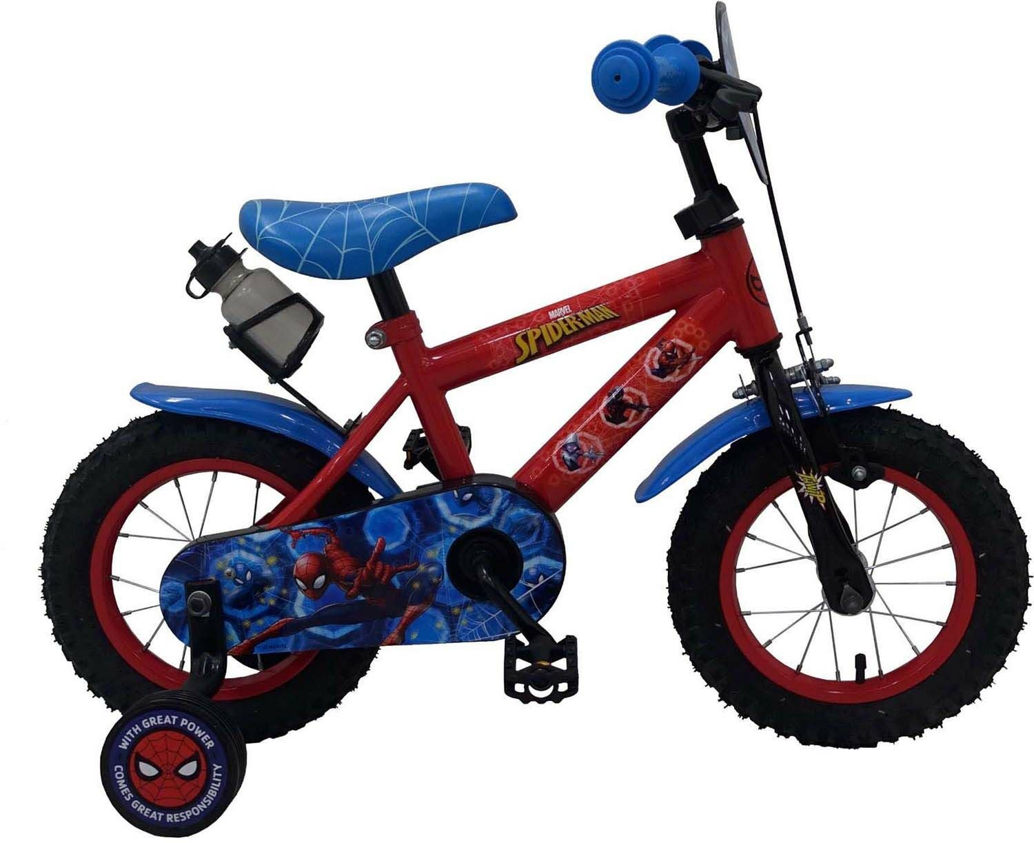 Spiderman Cykel 12 tum