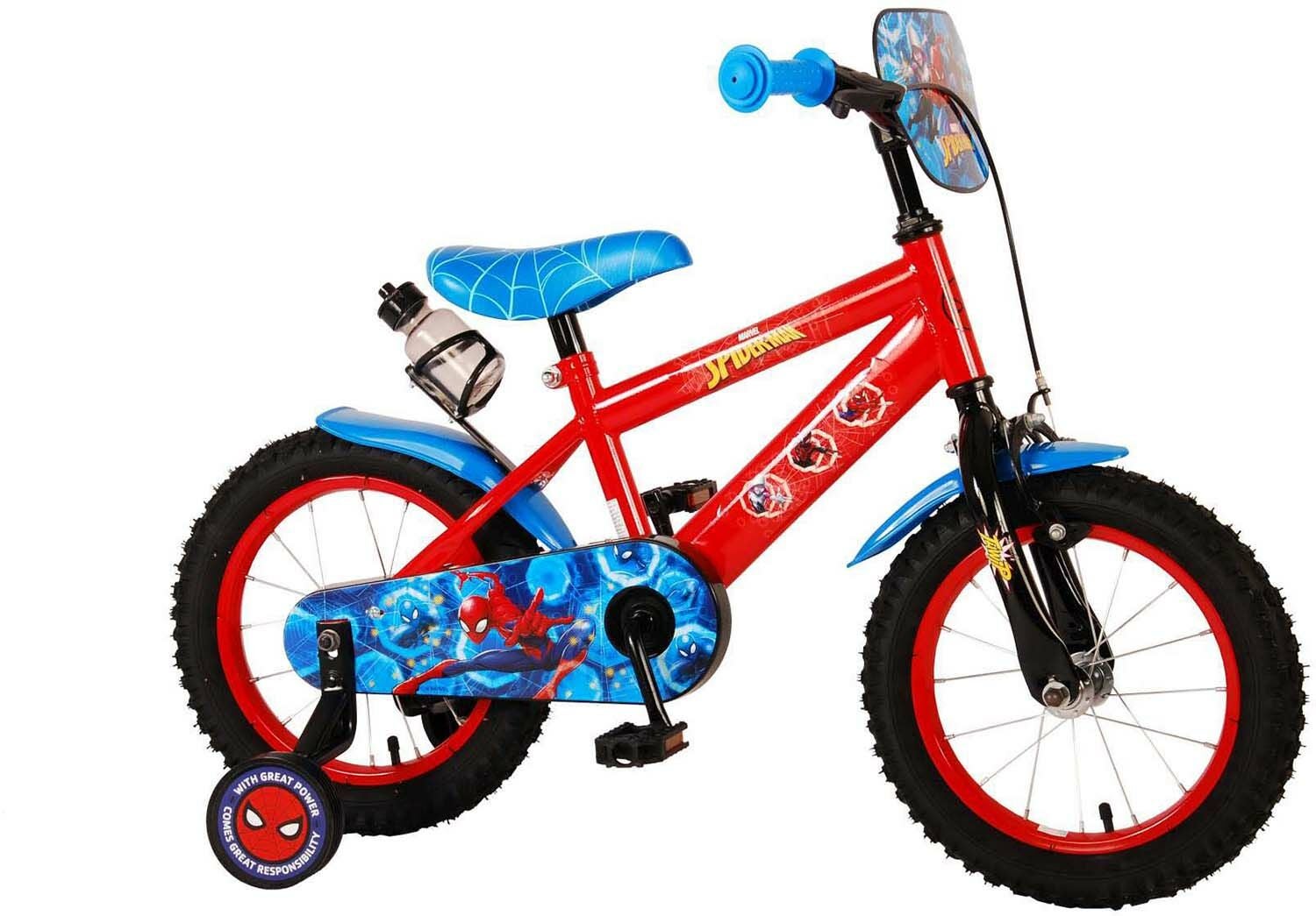 Spiderman Cykel 14 tum