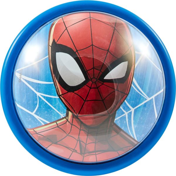 Spiderman Push Light med LED-ljus|