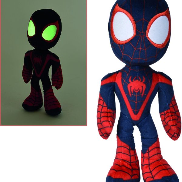 Spidey and His Amazing Friends Gosedjur Miles Morales Självlysande 25 cm