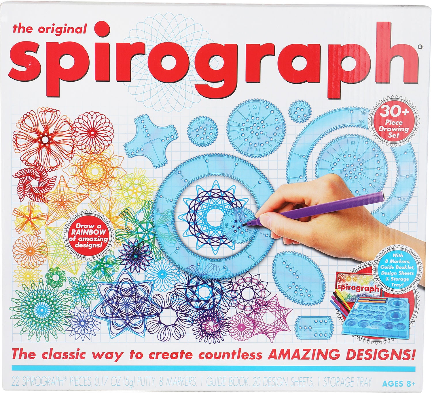 Spirograph Set Med Tuschpennor