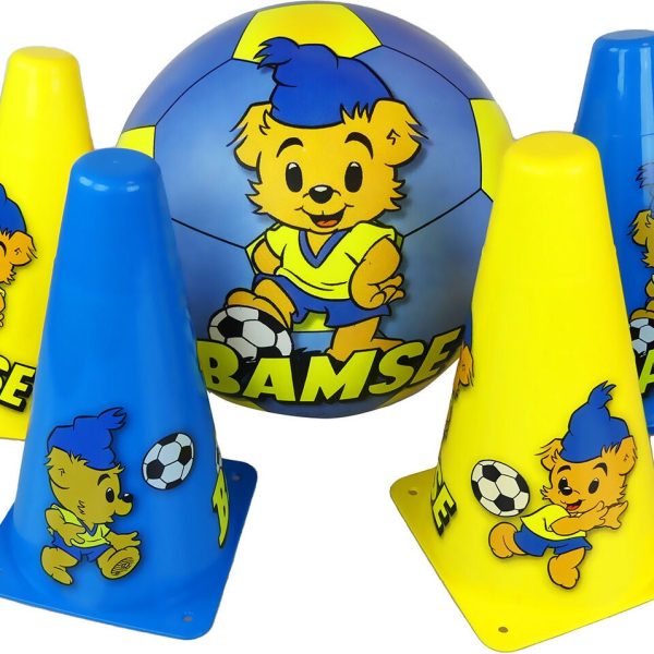 SportMe fotbollsset med koner Bamse