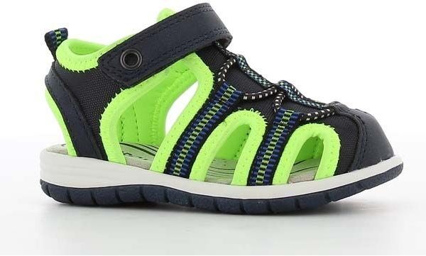 Sprox Bebissandaler|Navy/Green