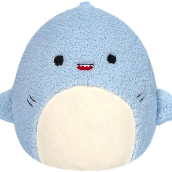 Squishmallows Fuzz-A-Mallows Mjukdjur Hajen Davie 40 cm|