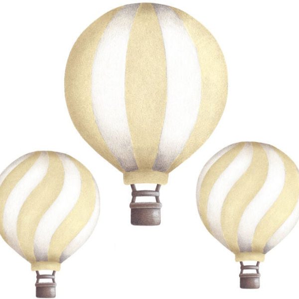 Stickstay Vintage Balloon Set Wallsticker