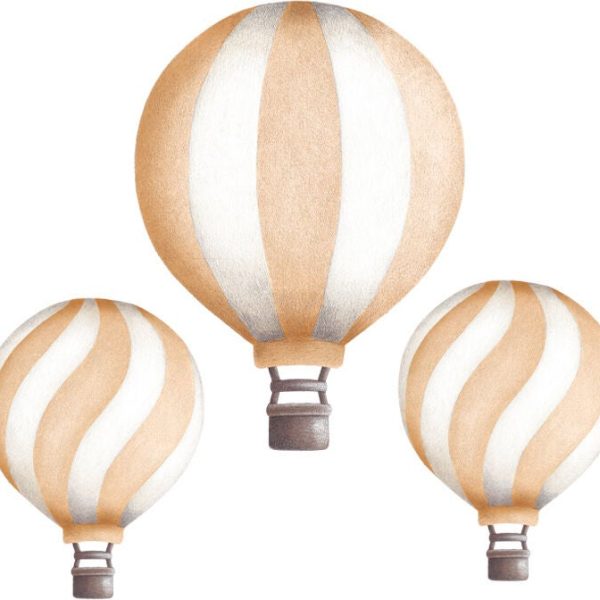 Stickstay Vintage Balloon Set Wallsticker