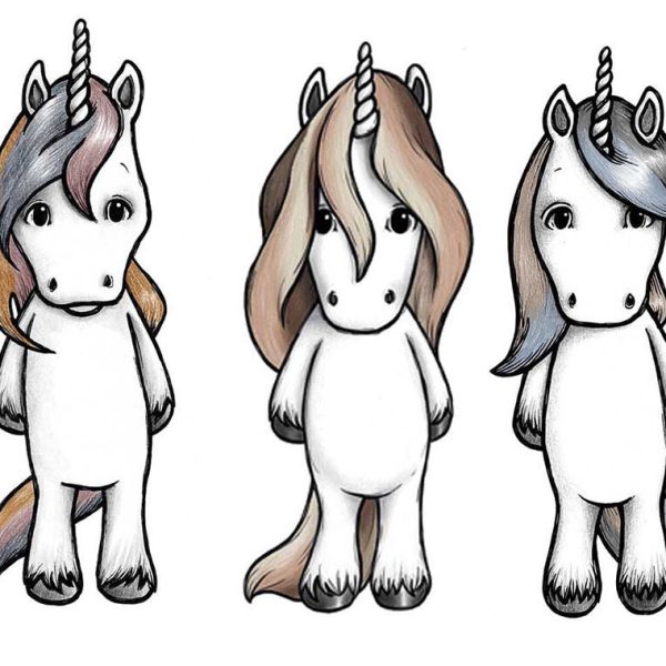 Stickstay Wallsticker Unicorn Friends