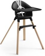 Stokke Clikk Matstol|Black Natural