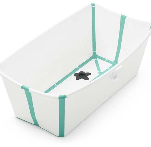 Stokke Flexi Bath Badbalja|White Aqua