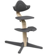 Stokke Nomi Matstol Natural|Anthracite