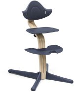 Stokke Nomi Matstol Natural|Navy