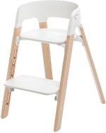 Stokke Steps Matstol|White/Natural